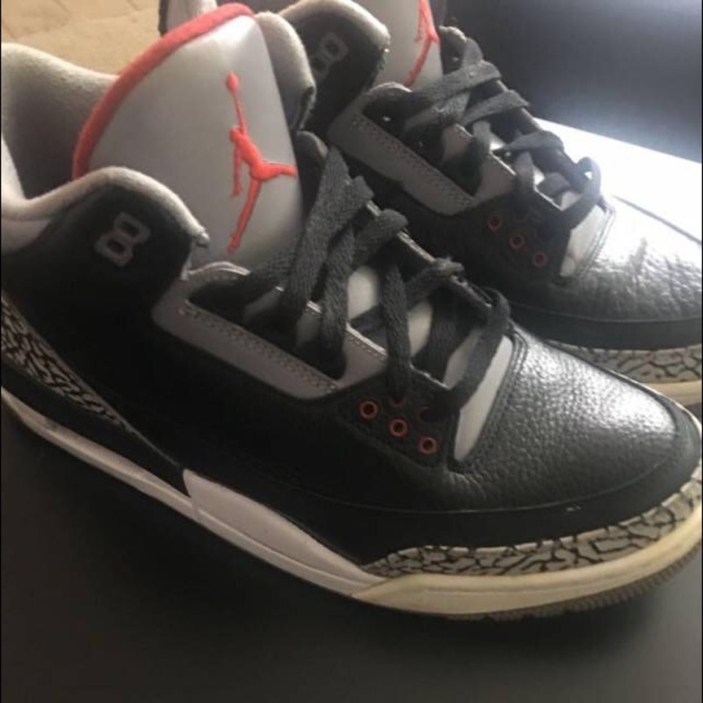 Black Cement 3s
